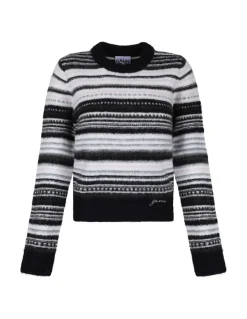 Striped wool sweater