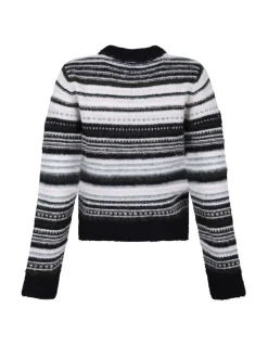 Striped wool sweater