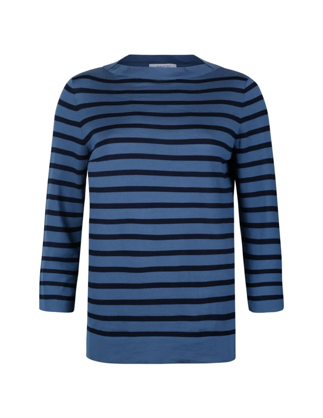Striped wool top