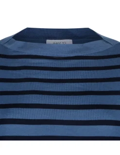 Striped wool top