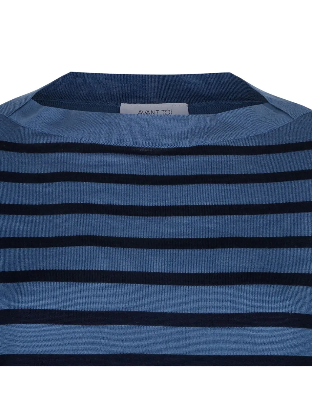 Striped wool top