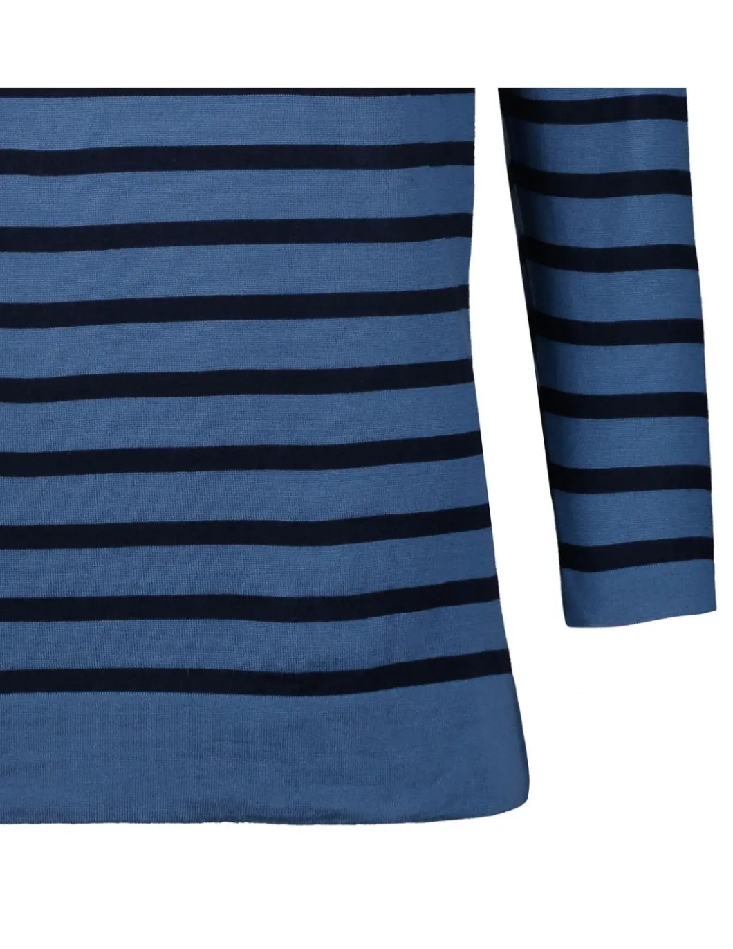 Striped wool top