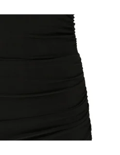 Tara side drape gown