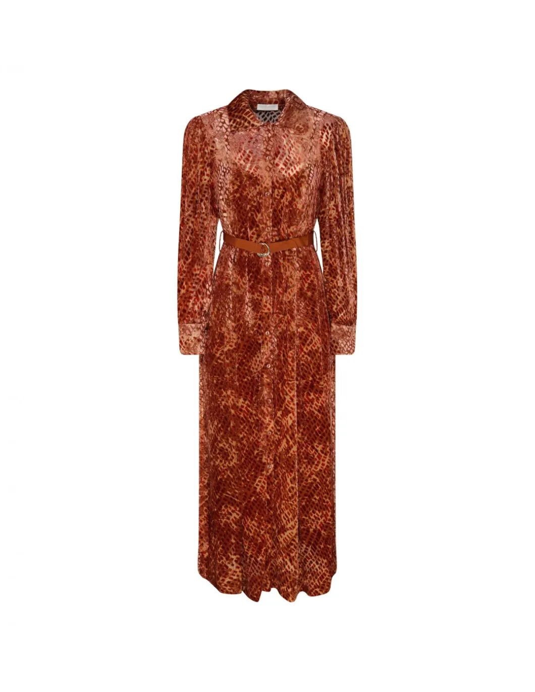 Thalia Sienna-hue dress