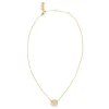 The Button pendant necklace