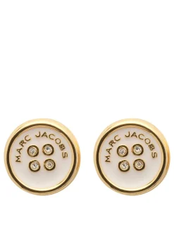 The Button stud earrings