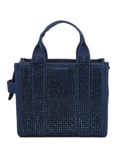 The Crystal Denim small tote