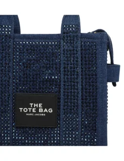 The Crystal Denim small tote
