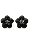 The Daisy pave earrings