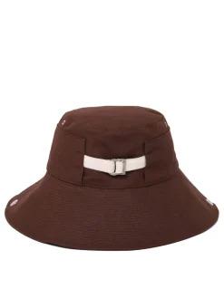 The de-Nîmes cotton bucket hat