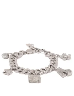 The Pave Mini Icon Charm bracelet