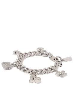 The Pave Mini Icon Charm bracelet