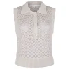 The Polo crochet vest