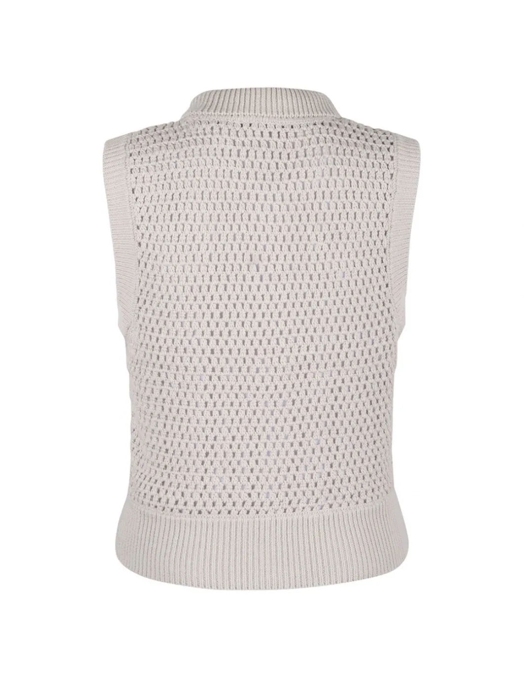 The Polo crochet vest