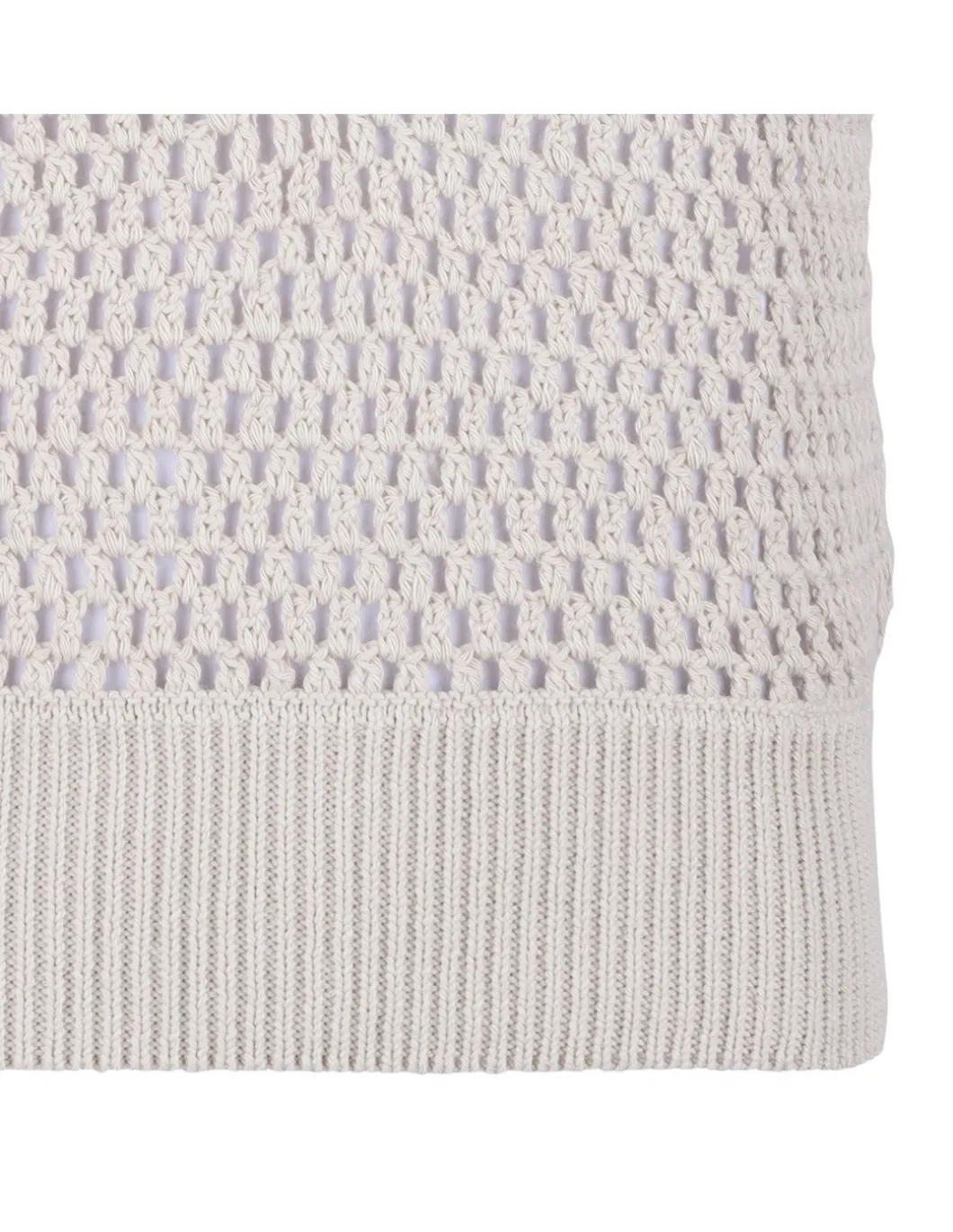 The Polo crochet vest