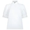 The Ruffle Collar top