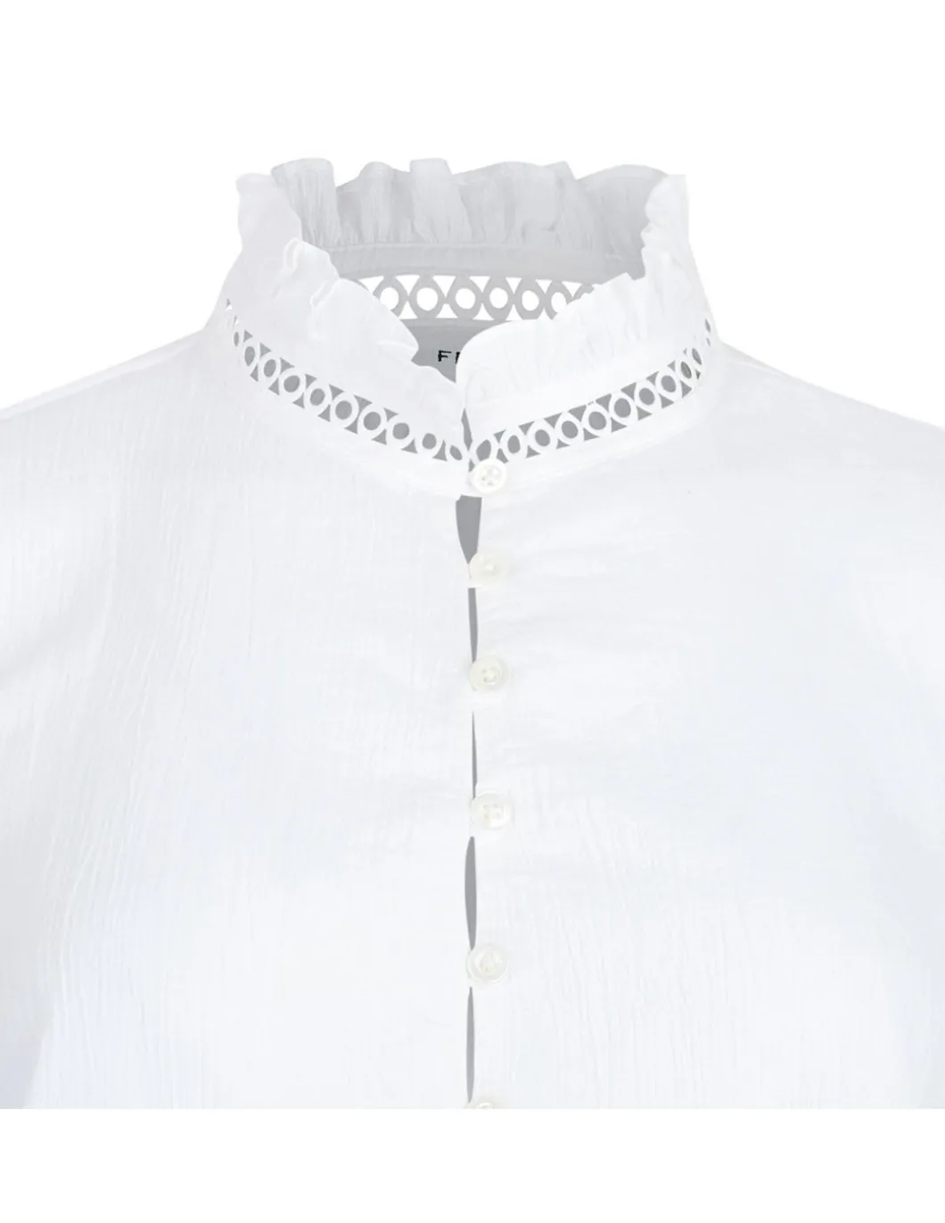 The Ruffle Collar top