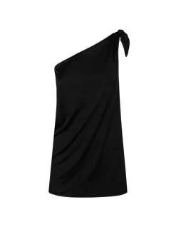 Tied pencil skirt