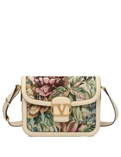 9TO5 jacquard shoulder bag