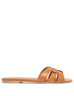 Tribute flat mule sandals