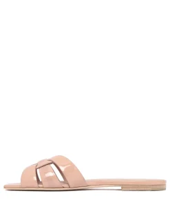 Tribute nude slide sandals