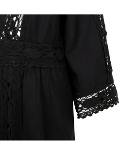 Veona black long dress