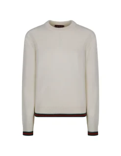 Wool and cashmere sweater