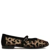 Zante leopard ballerinas